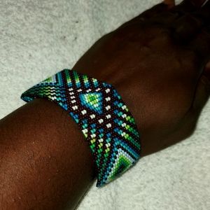 Woman Native American Style  Bracelet